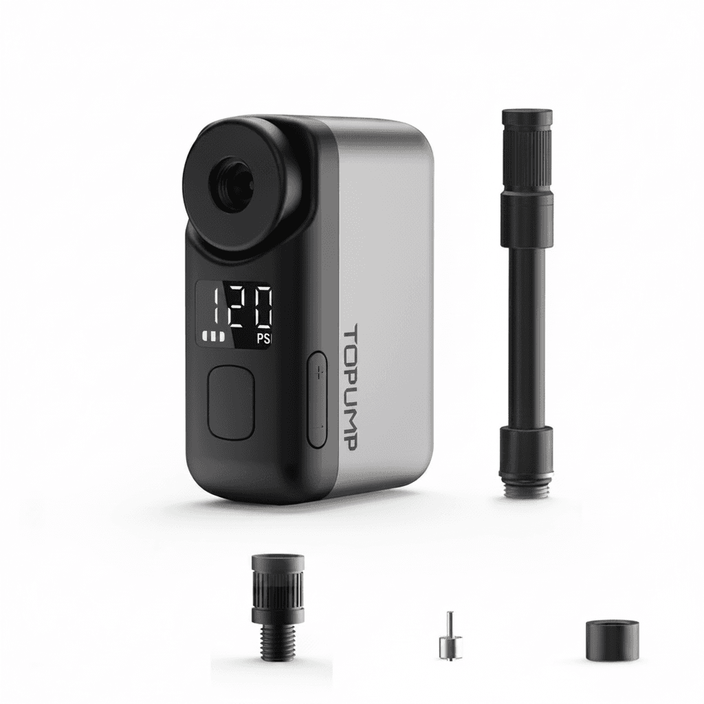 TB2 PRO Mini Tyre Inflator | 120PSI Cordless Pump | Fast Charge, Screen Display