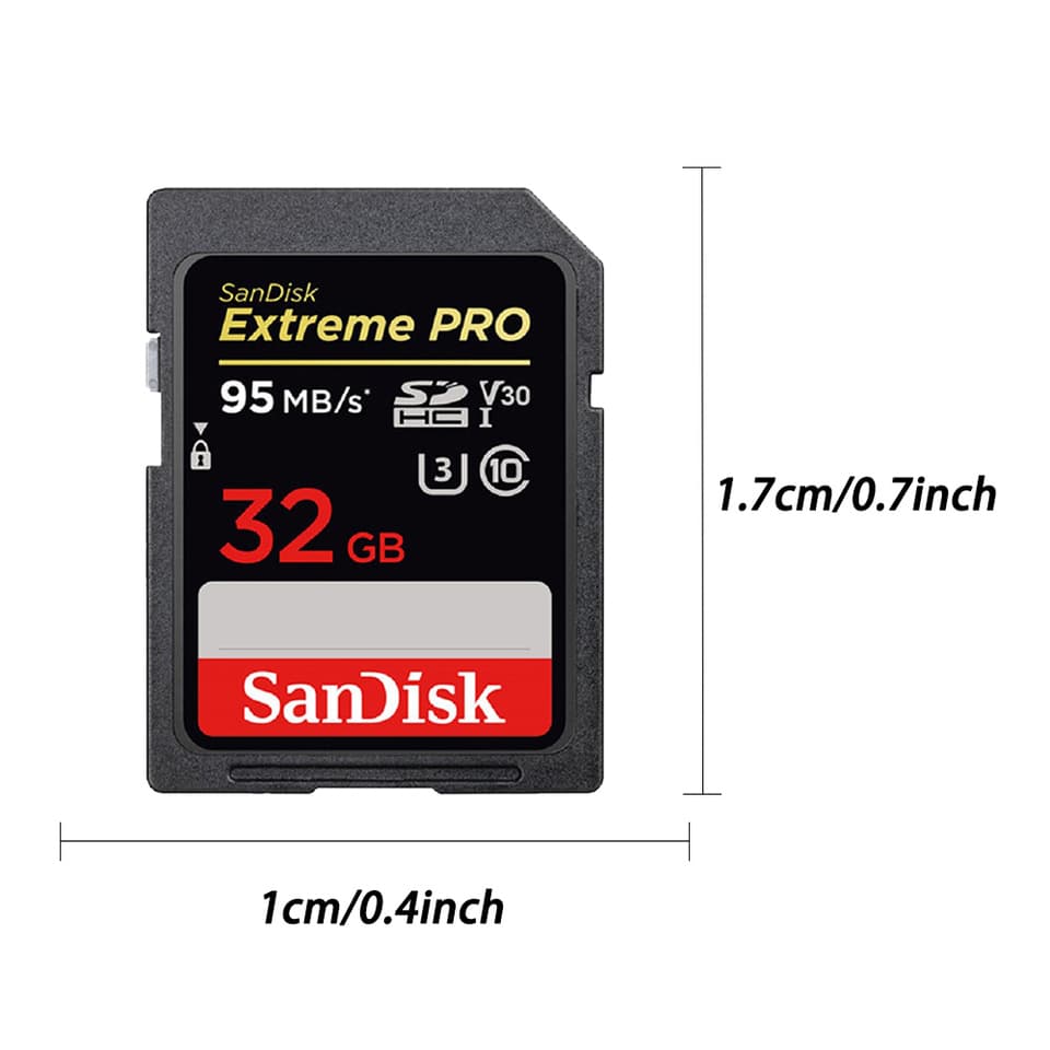 SD Card | V30 Speed for 4K Video | 128GB SDXC U3 Memory for Cameras