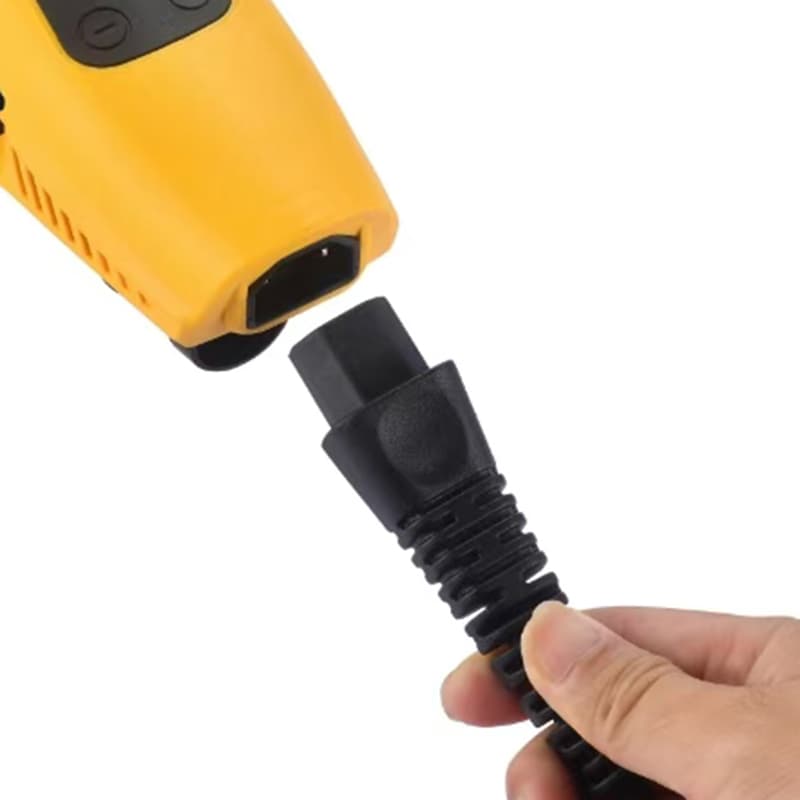 Electric random orbital sander with central vacuum, oscillating grinder for woodworking.
