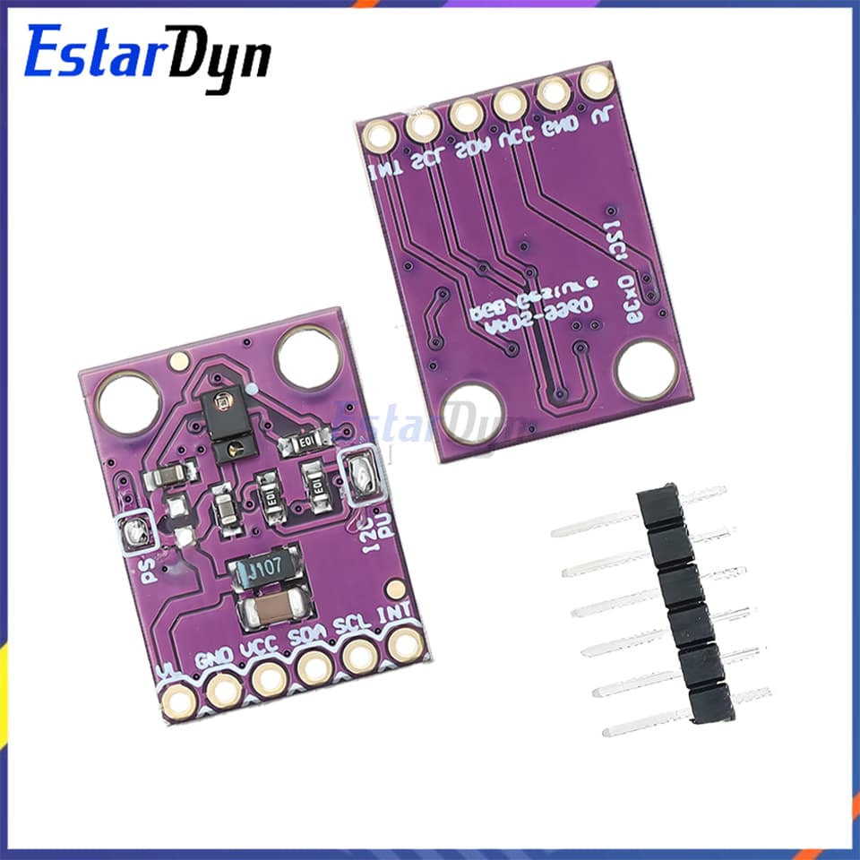 The GY-9960-3.3 APDS-9960 Sensor provides proximity, non-contact gesture, and RGB sensing capabilities, functioning as a versatile capacitive sensor compatible with DIY projects.