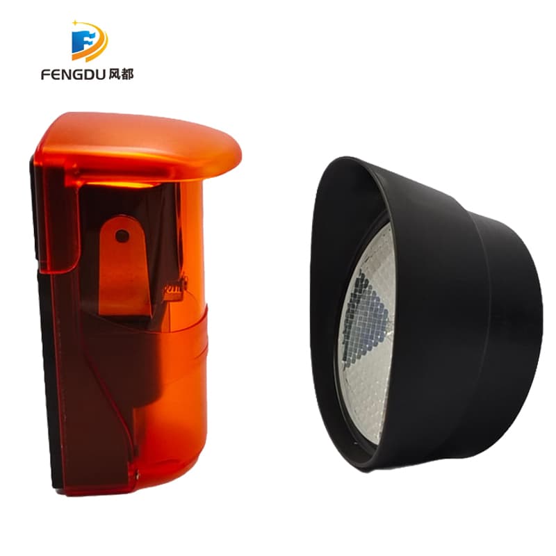 Reflector long-range 12-24V DC/AC automatic gate infrared photoelectric sensor with waterproof cover.