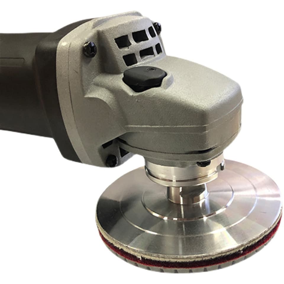 A 3/4 inch self-adhesive sander backing pad with hook and loop, M10/M14/M16 thread for polishers and grinders.