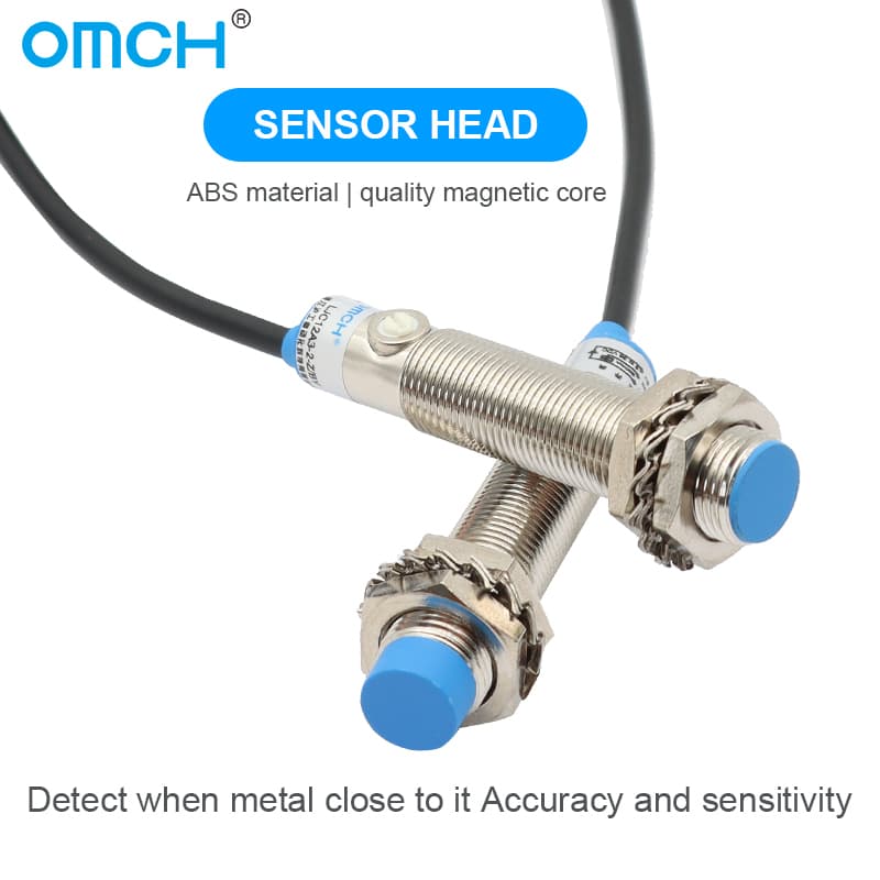 OMCH Capacitive Proximity Sensor LJC series, a cylindrical proximity sensor switch.