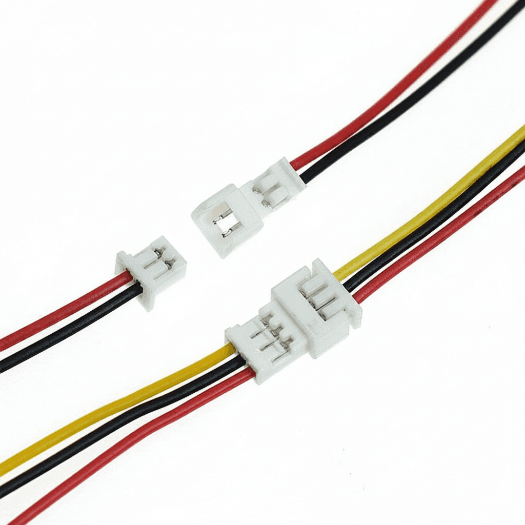 Pan Connector Kit | JST PH/XH/SM Pitch | 2-6 Pin Wire Terminals - Image 1