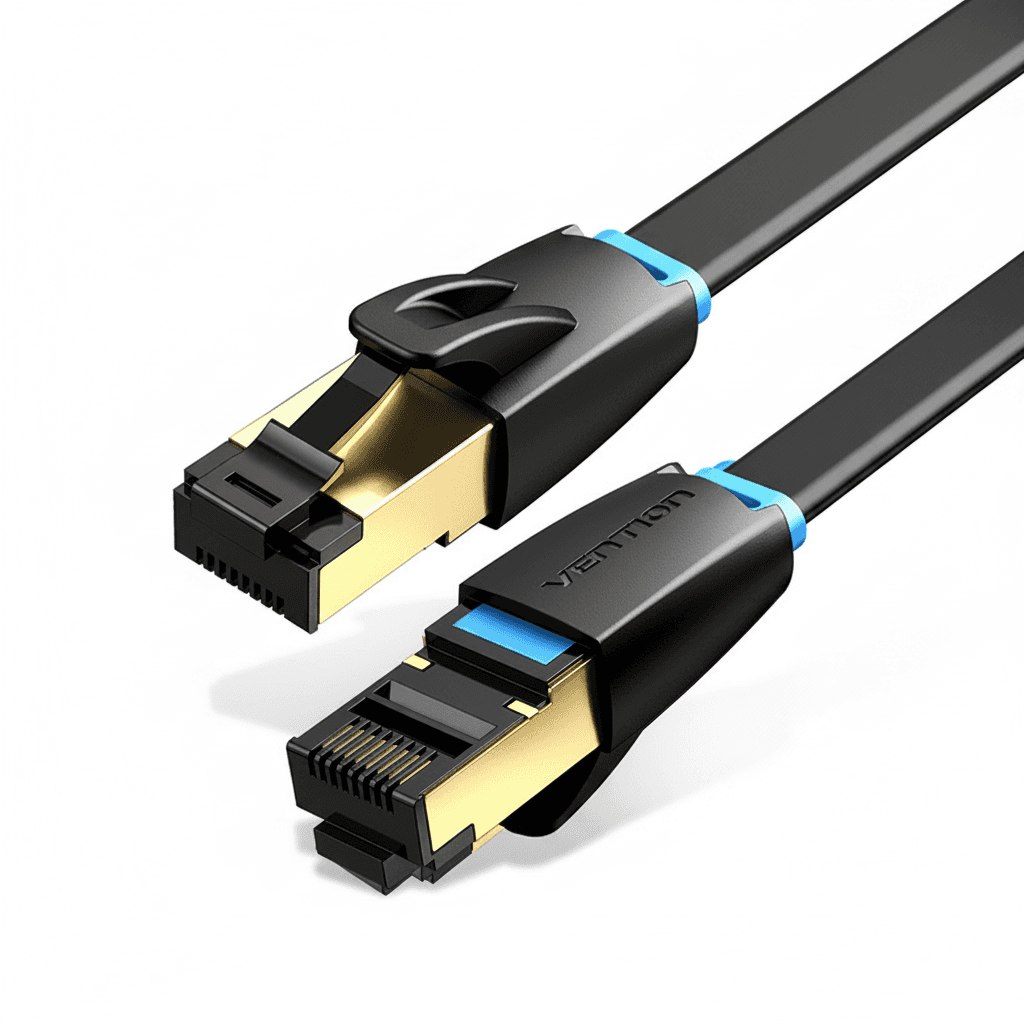Cat8 Ethernet Cable 40Gbps | 2000MHz Network Patch Lead | For PC, Router & PS5
