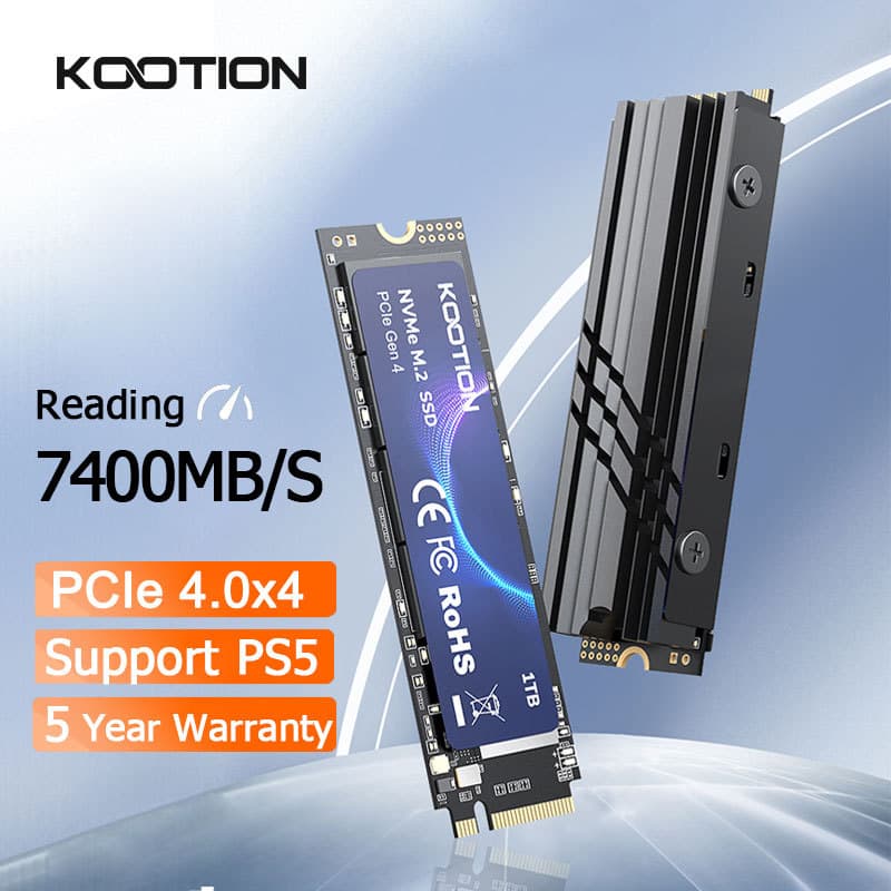A PS5 console M.2 SSD, a high-performance NVMe drive for gaming and PC.