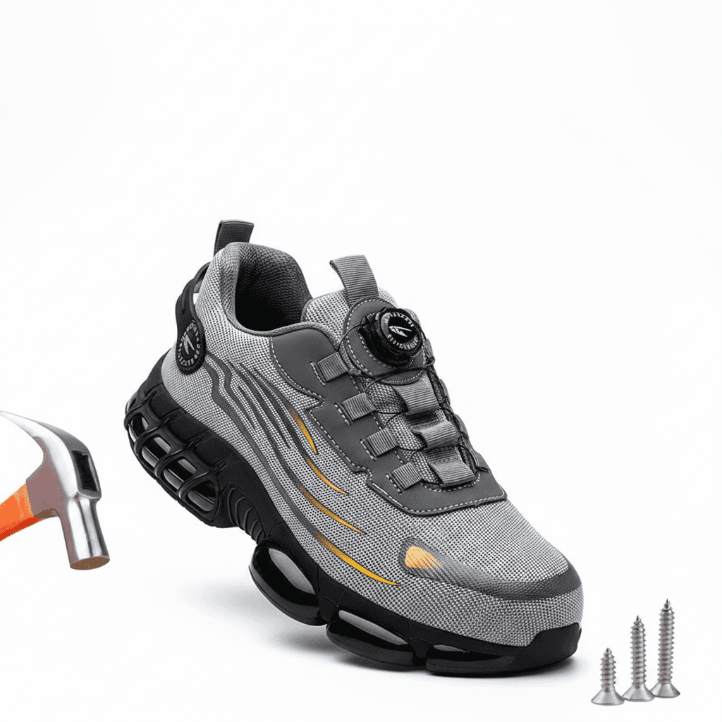 Size 47 48 Safety Toe Wellington Boots, full product view.