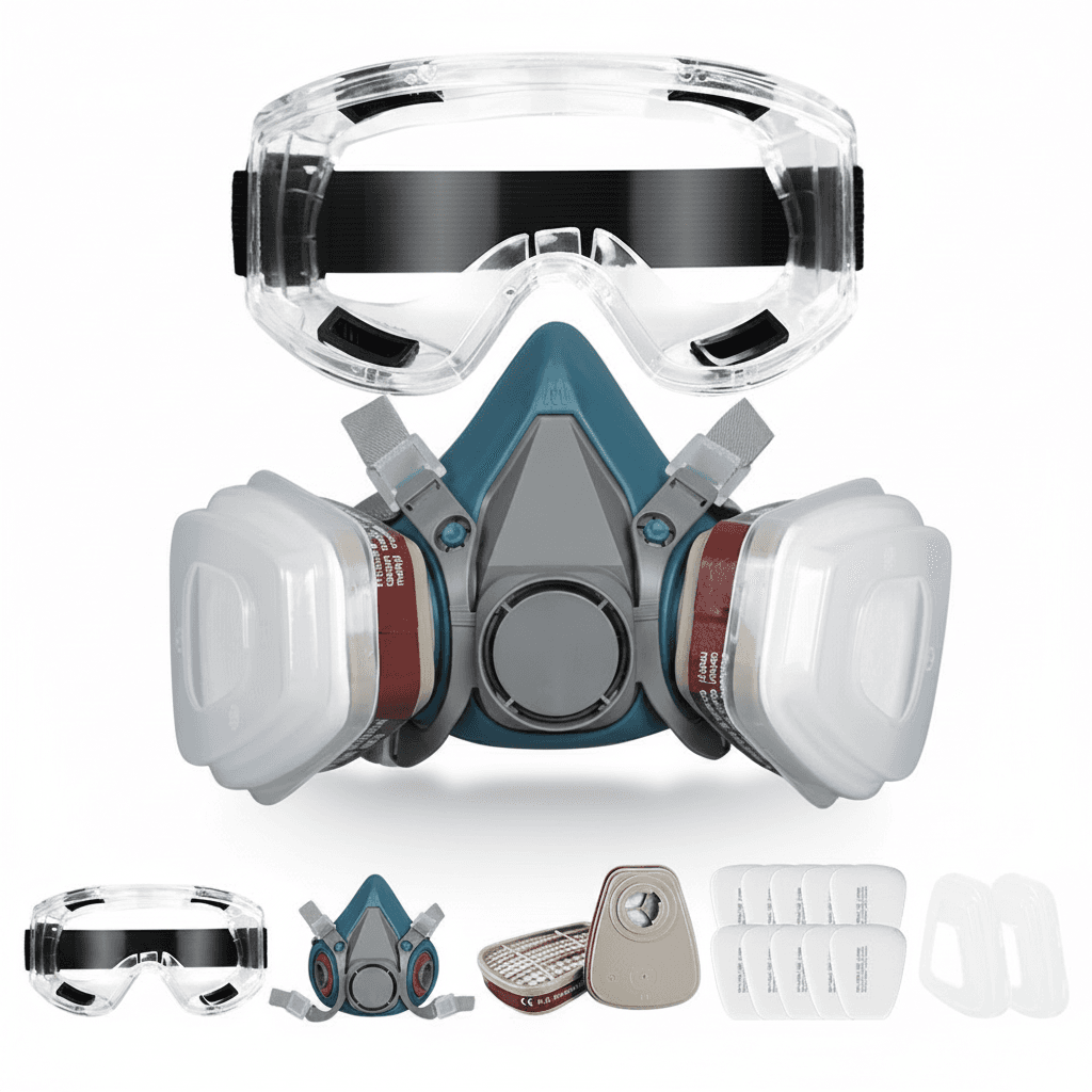 7502 Respirator Dust Mask, front view.