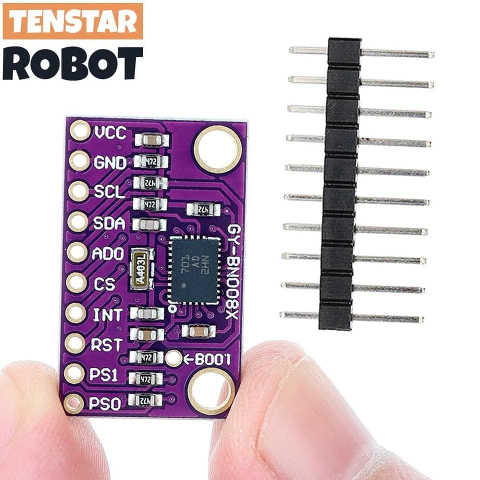 BNO085 high accuracy 9DOF AHRS vibration sensor module for AR/VR applications.