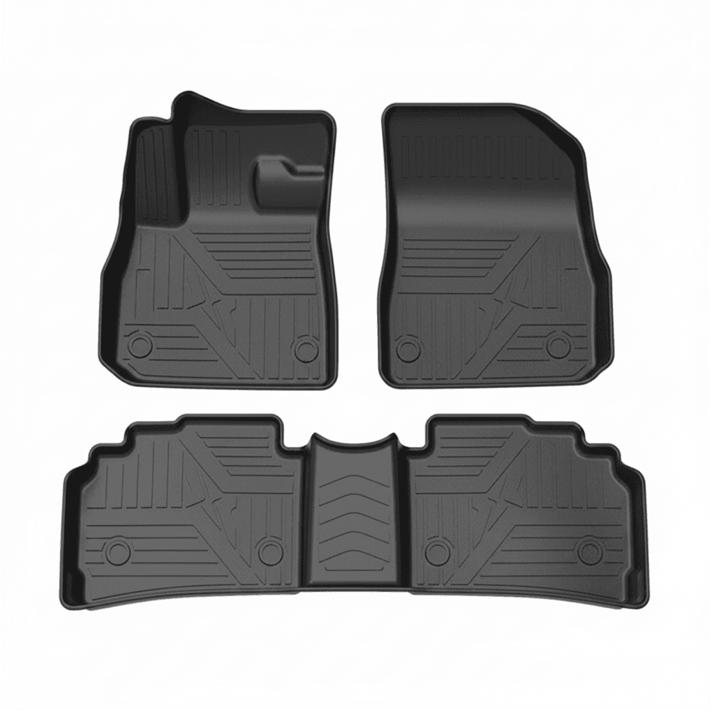Rubber Floor Matting for Chevrolet Malibu XL 2016-2023 | Waterproof TPE Car Mats