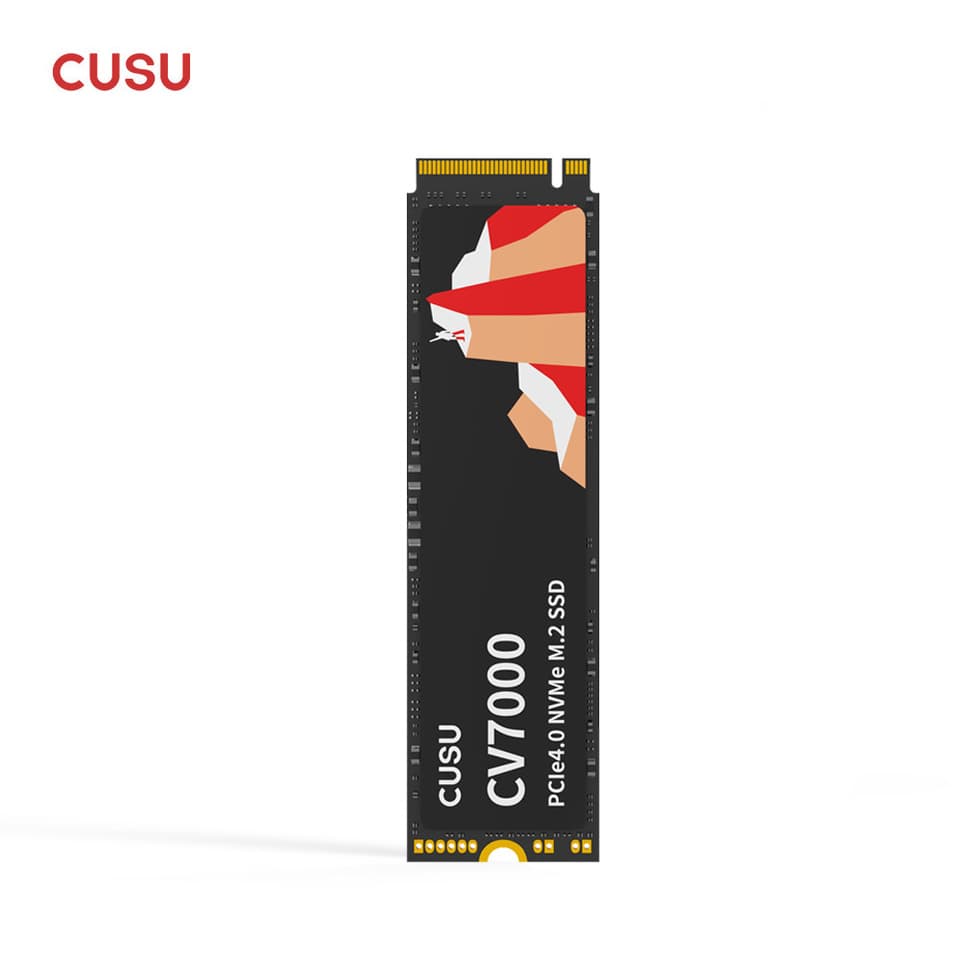CUSU 1TB M.2 NVMe PCIe4.0 m.2 ssd, 2280 form factor, for PS5, laptops, and desktops.