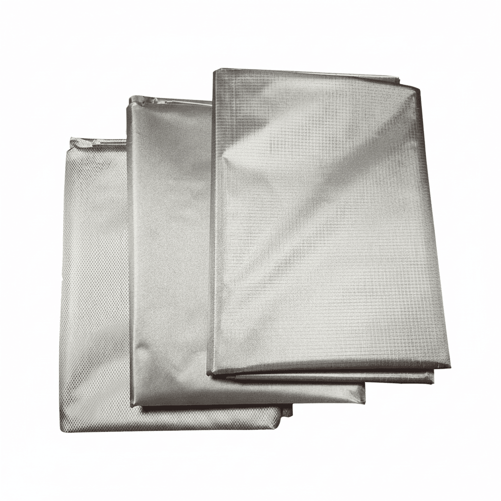 5M Faraday Cordura Fabric, a roll of dark grey material.