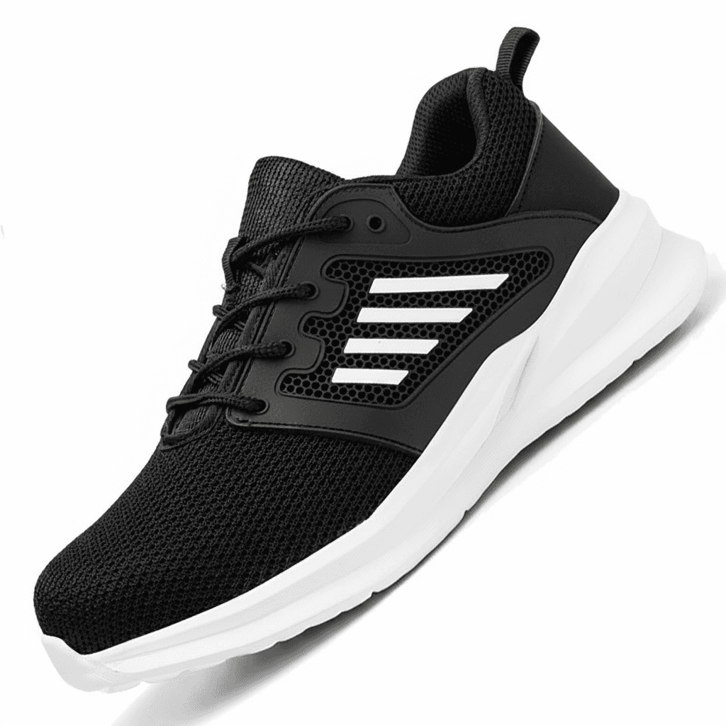 Fashion Safety Shoes: A single shoe, side view.