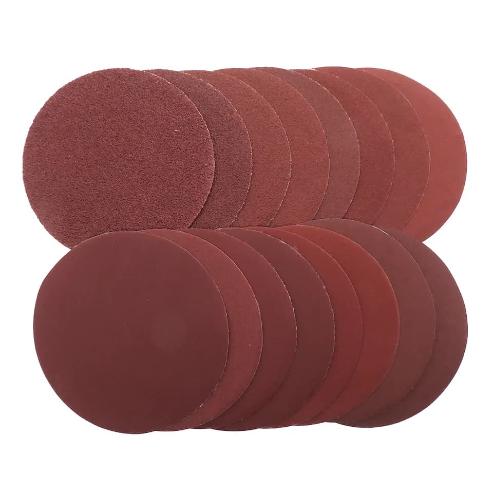 & Loop Sanding Discs | 30pc 125mm Set | For Wood & Metal Grinding