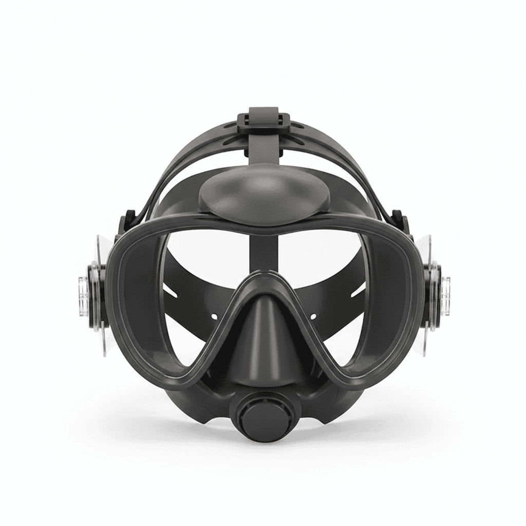 Industrial Hazmat Suit & Respirator Kit, full product view.