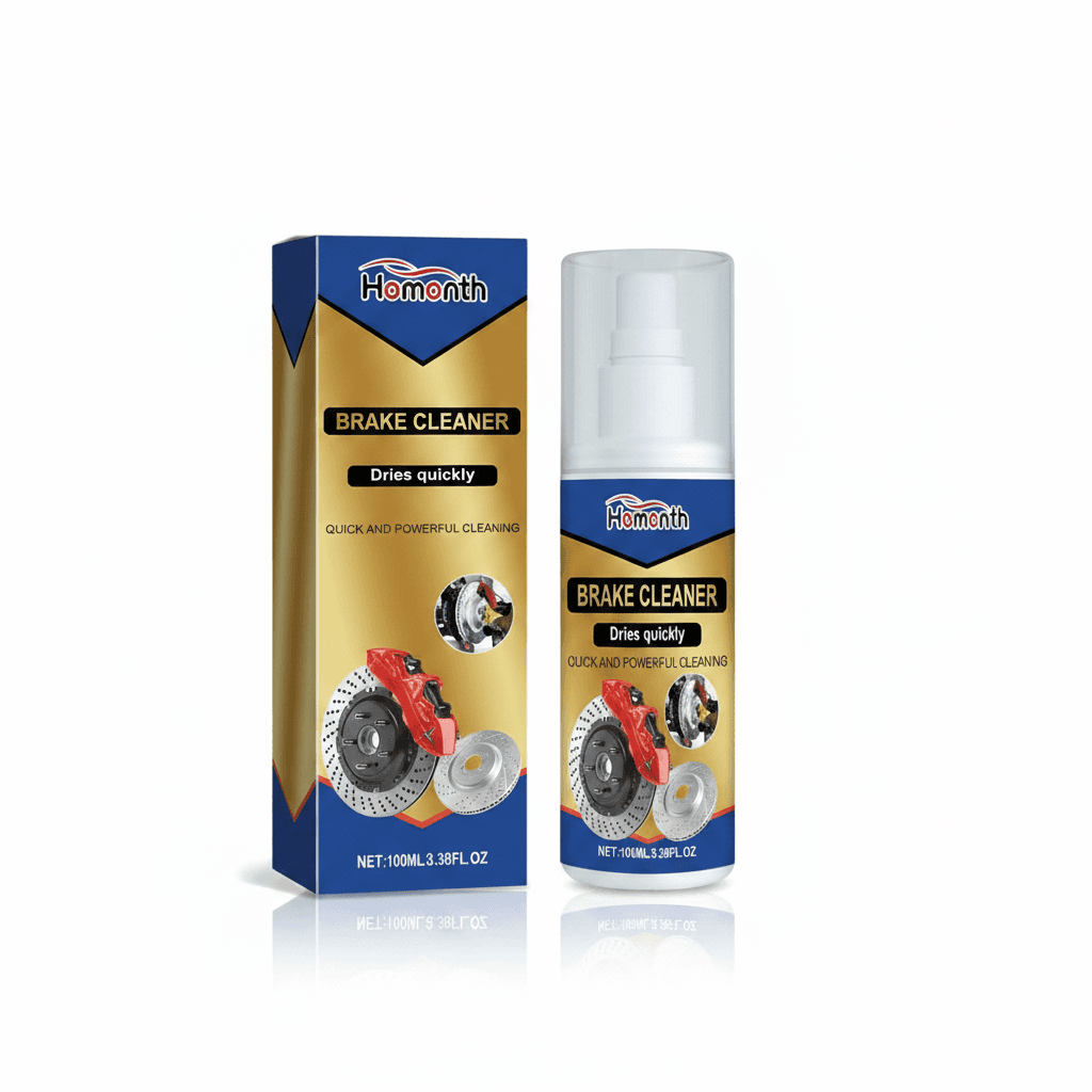 Brake cleaner spray product in a can.
