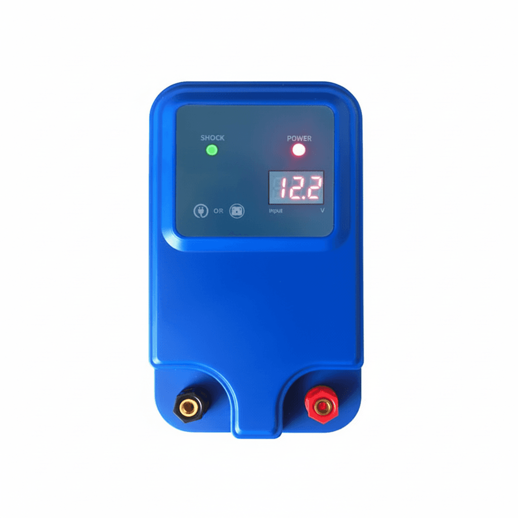 Electric Fence Energizer 1.5J | 10KM Portable Farm Controller | AC Powered