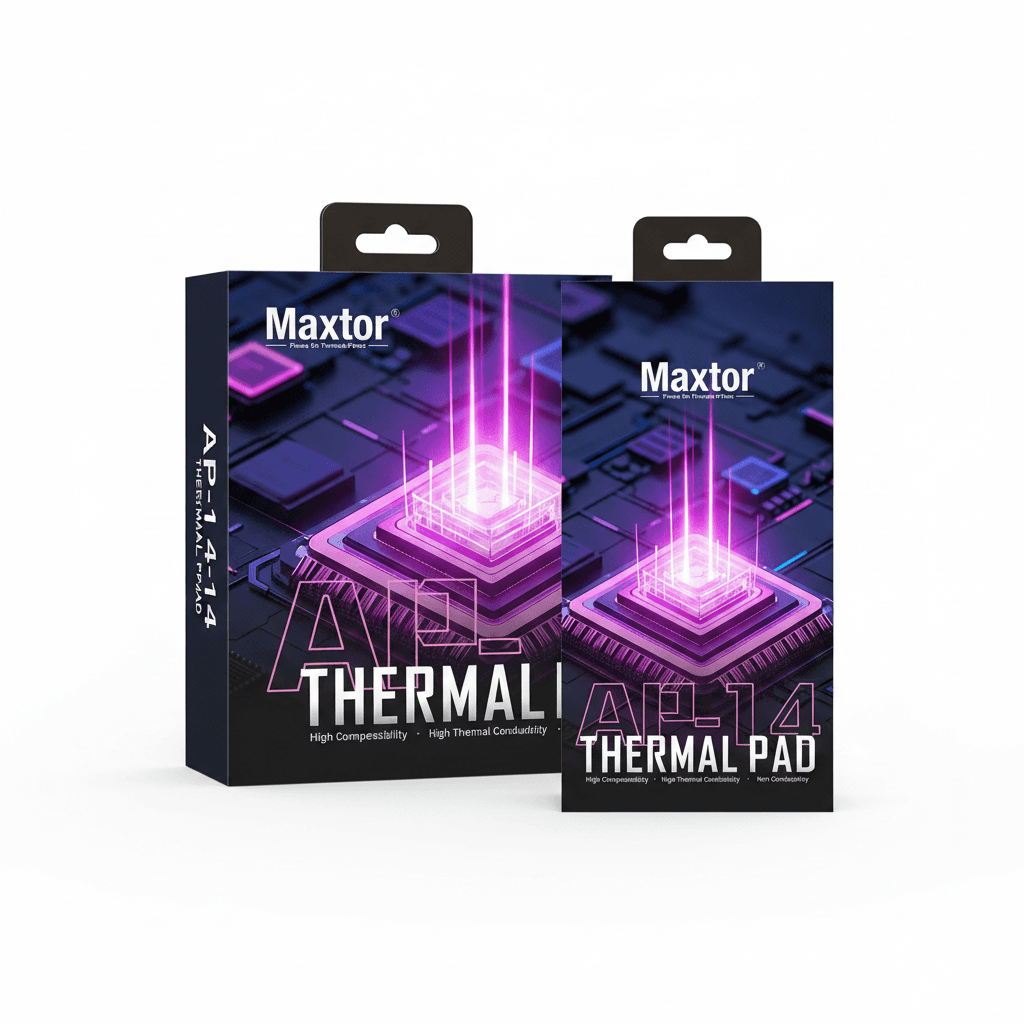 Maxtor Thermal Base Layer 16.8W/mk, a single grey rectangular pad.
