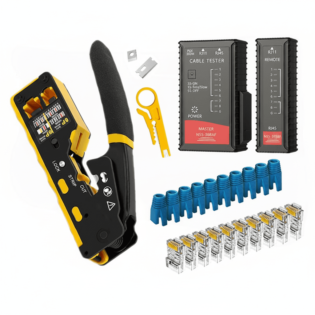 RJ45 Crimping Tool Kit.