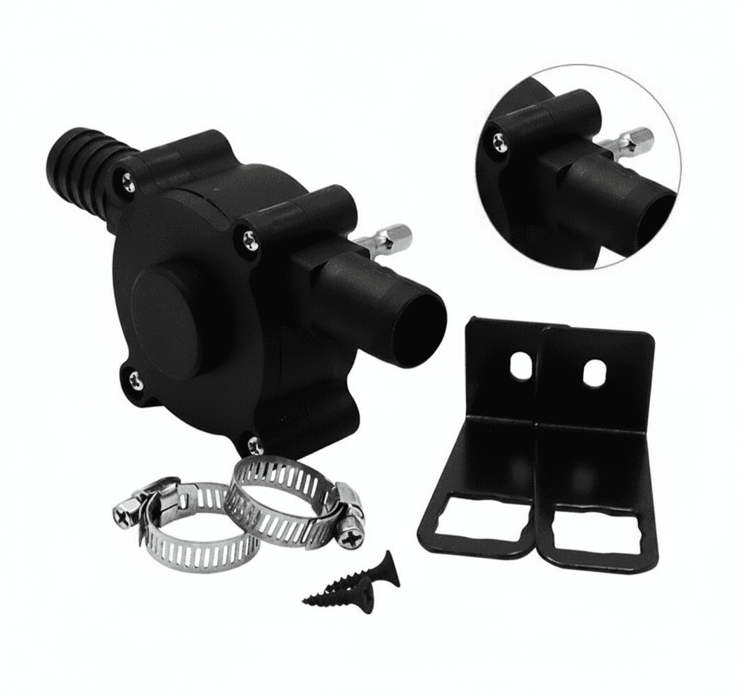 Home Design 3D Outdoor & Garden Electric Drill Pump | Self-Priming Fluid Transfer | Diesel/Water