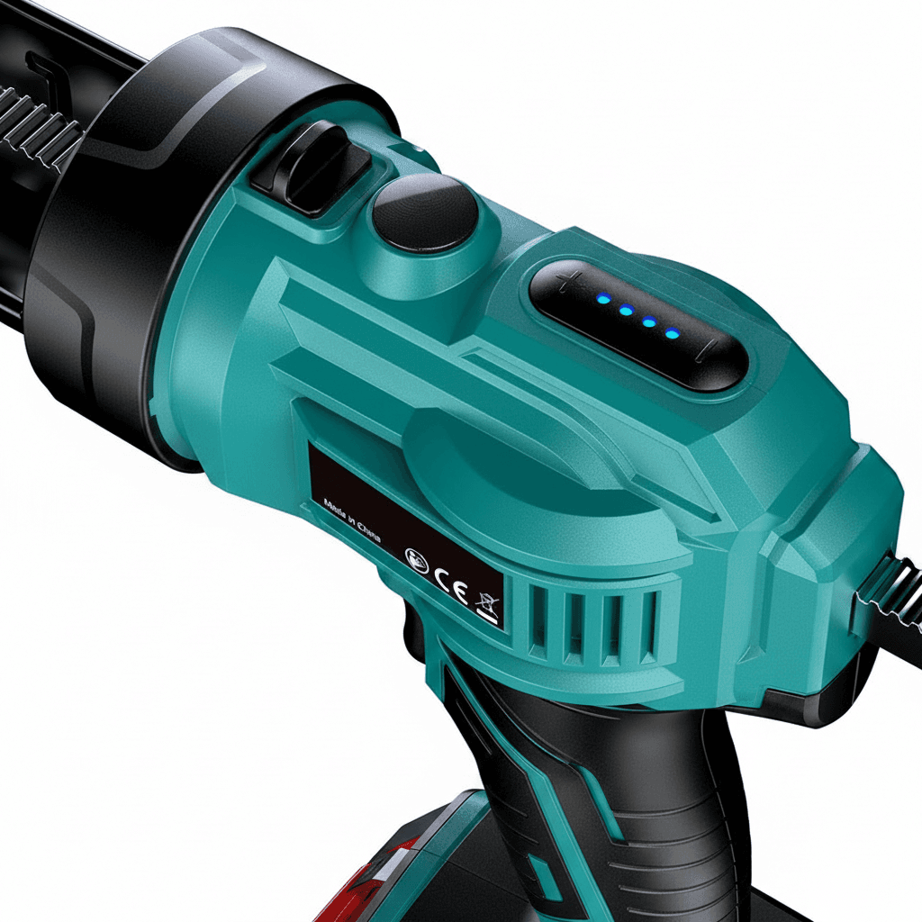 Battery sealant gun, a standalone tool.