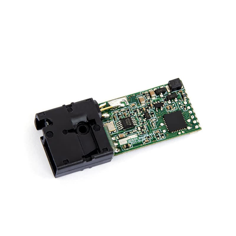 High-precision laser distance sensor module, 60-meter infrared ranging for industrial applications.