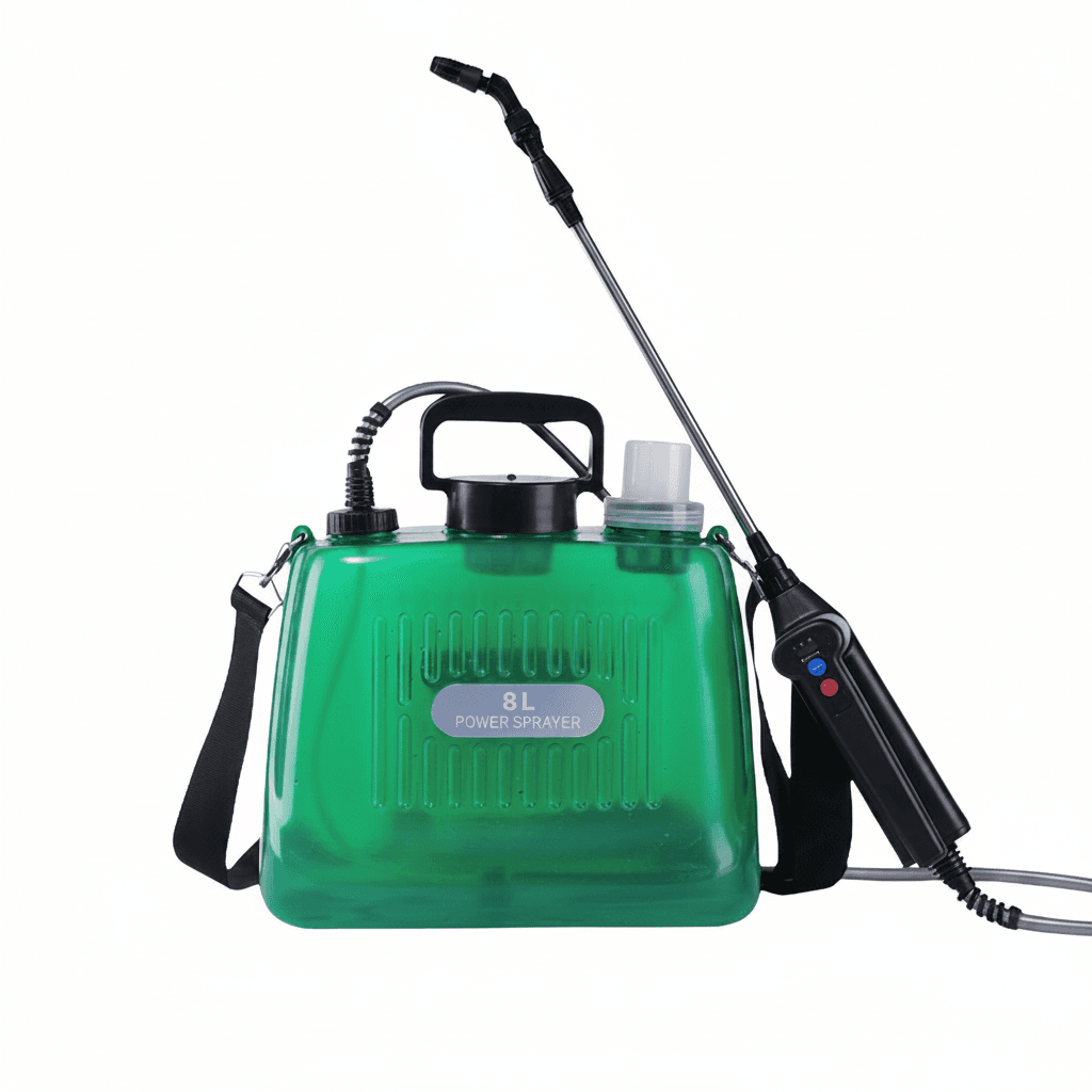 5/8L Electric Knapsack Sprayer | High-Pressure, Battery Powered | 4 Mist Nozzles