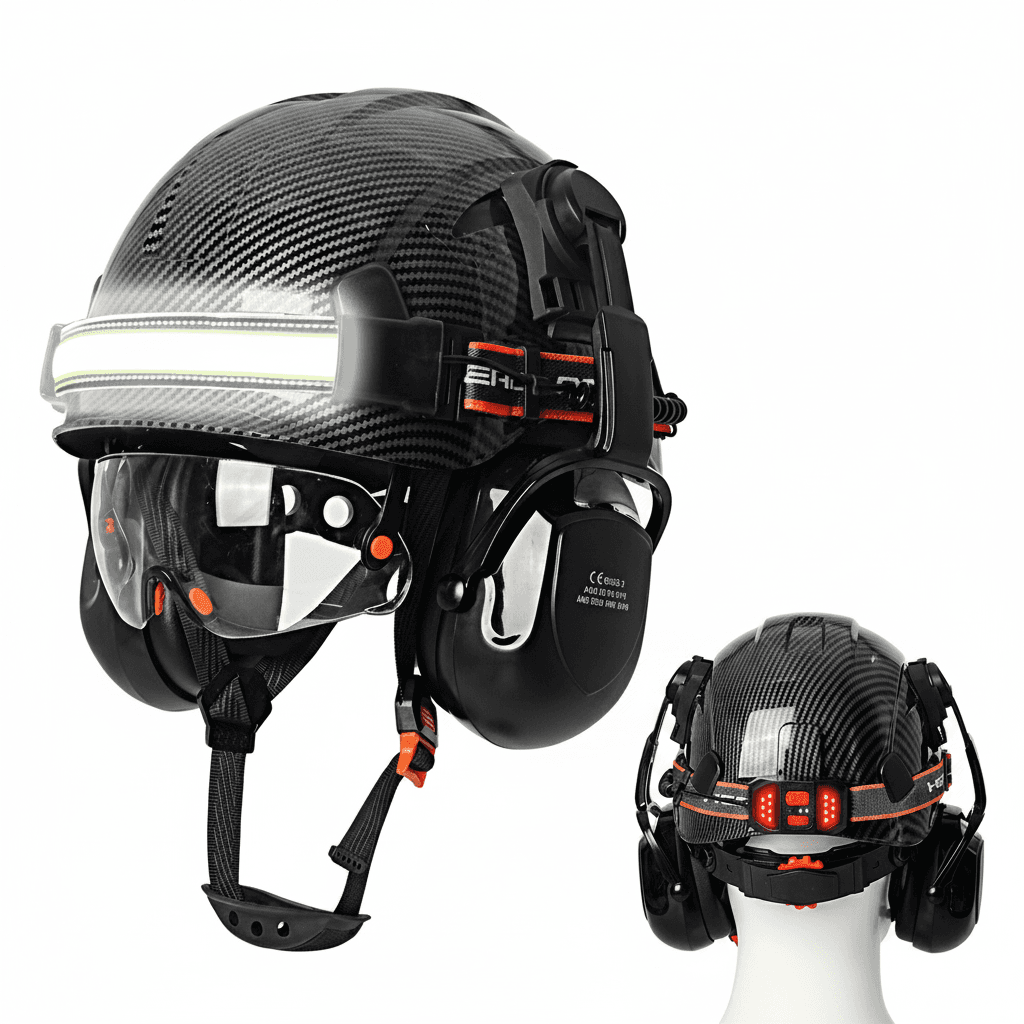 Safety construction helmet.
