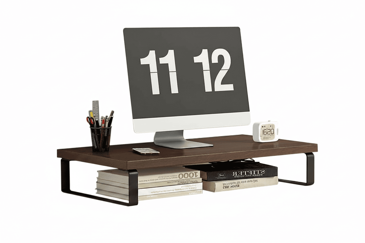Monitor stand, a simple product shot.