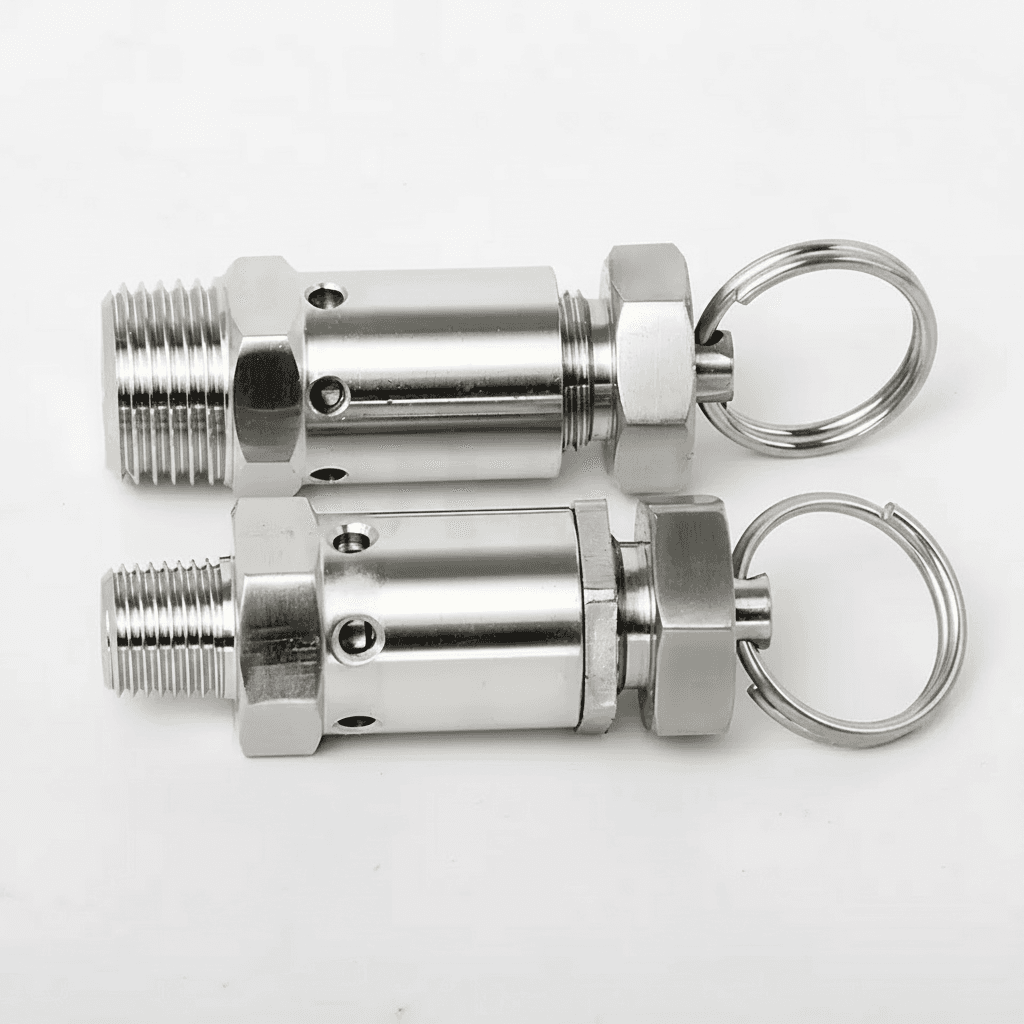 1/4" 1/2" BSP 3/4 Pressure Reducing Valve, front view.