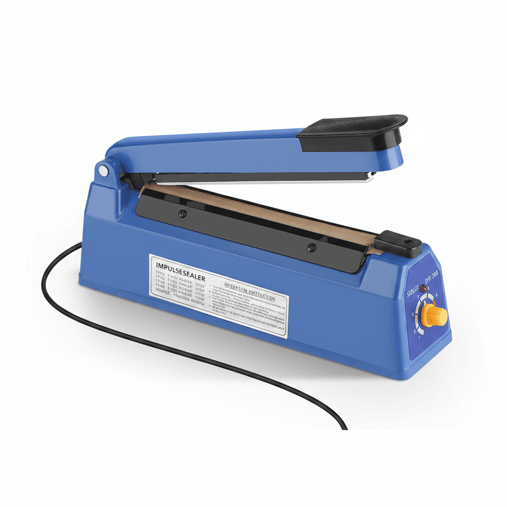 Impulse Heat Sealer | 200mm Seal Bar | For Food & Kraft Bags