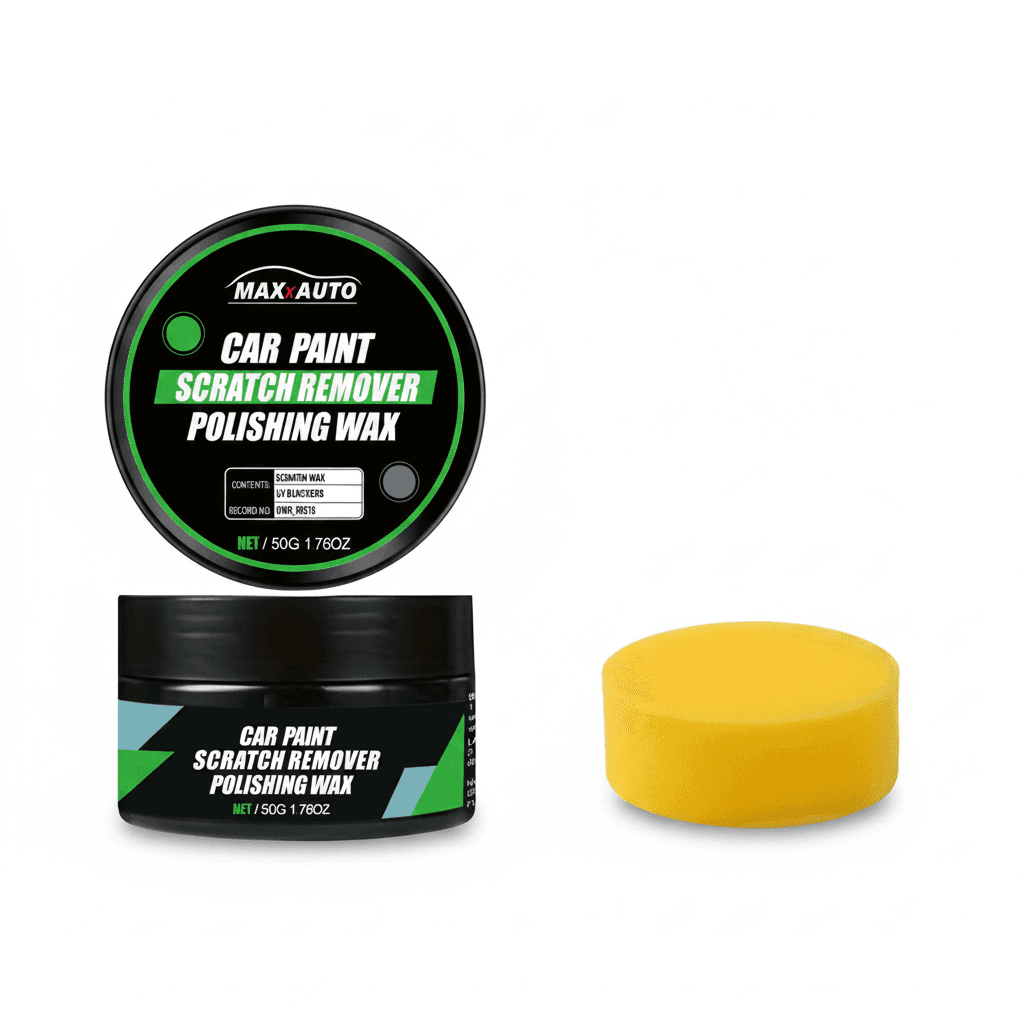 Upgraded car scratch remover kit with polishing compound, repair paste, and swirl remover.