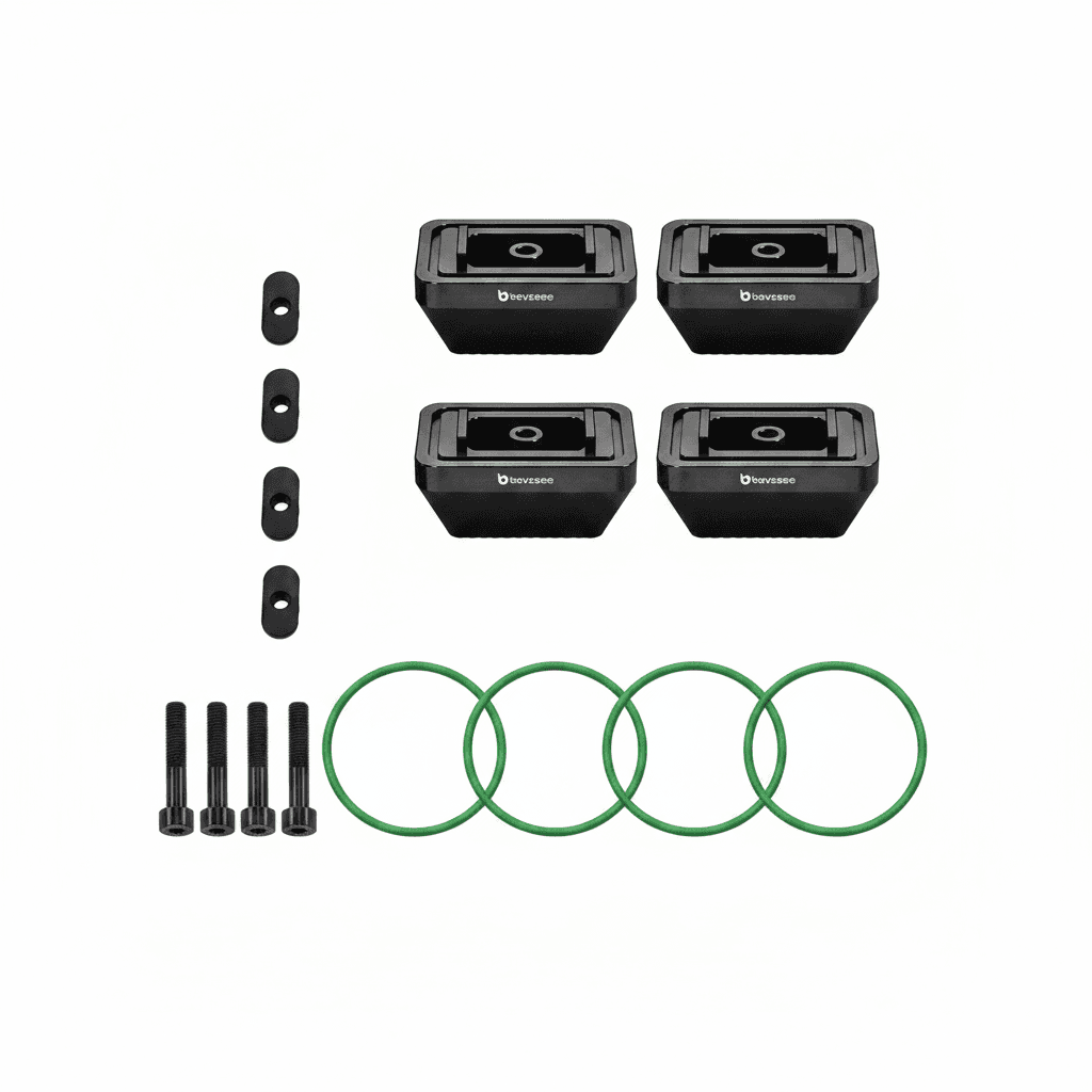 BEVINSEE Jack Point Pad Adapter Set For BMW F30 E90 E92 E93 - Premium Automotive & Powersports > Garage Tools with professional quality and features