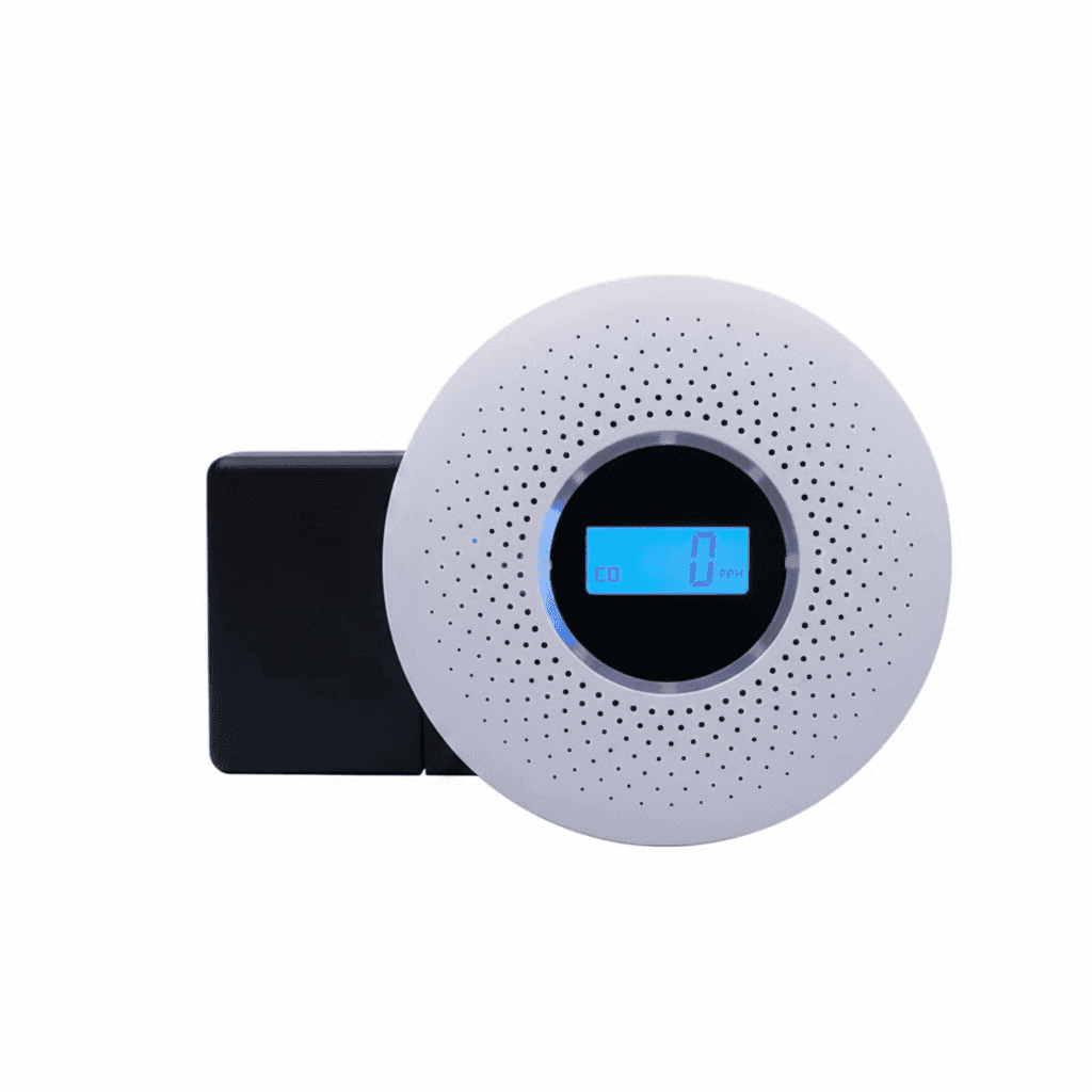Carbon Monoxide Detector & Smoke Alarm.