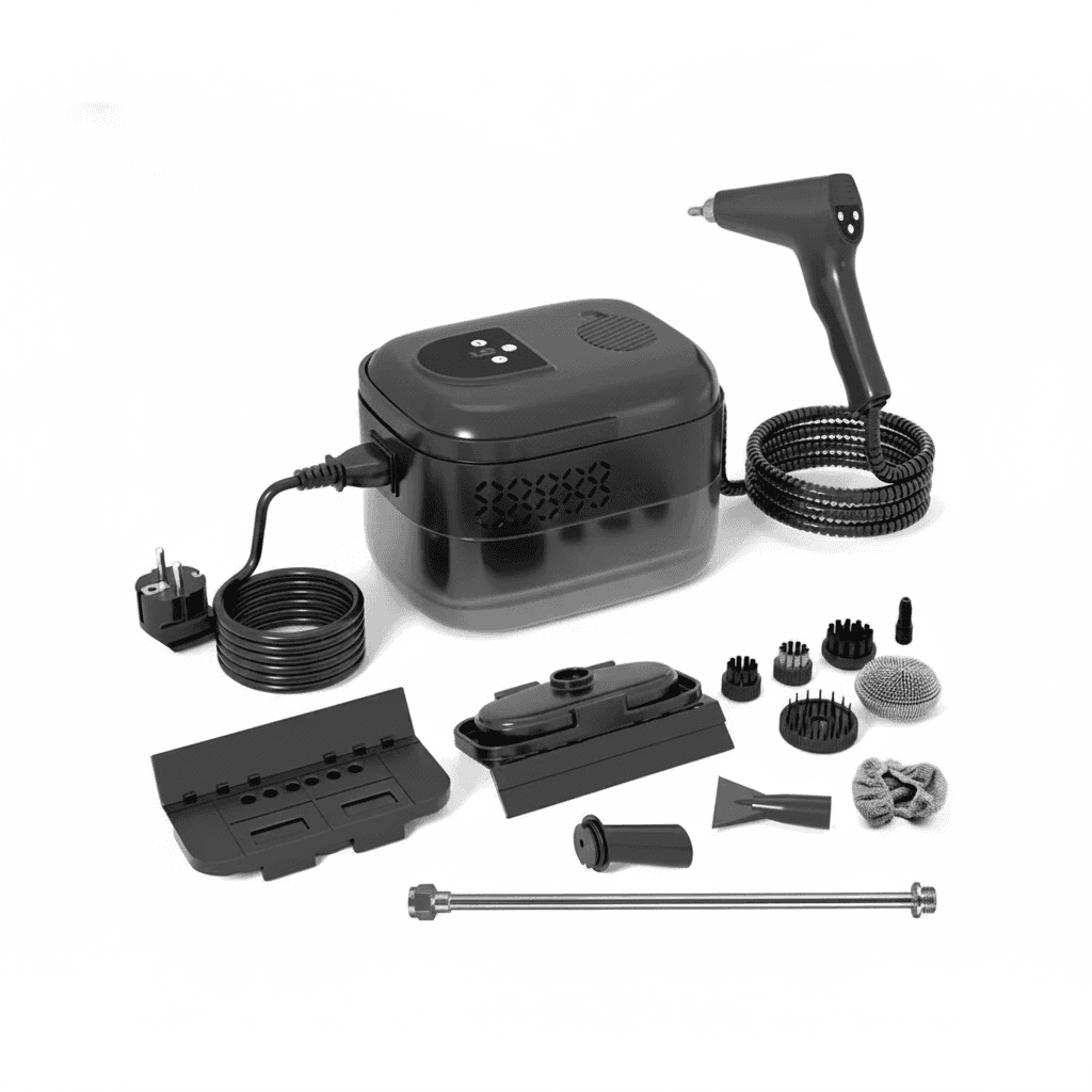 Cleaner with Spot Cleaner, a compact carpet cleaning machine.