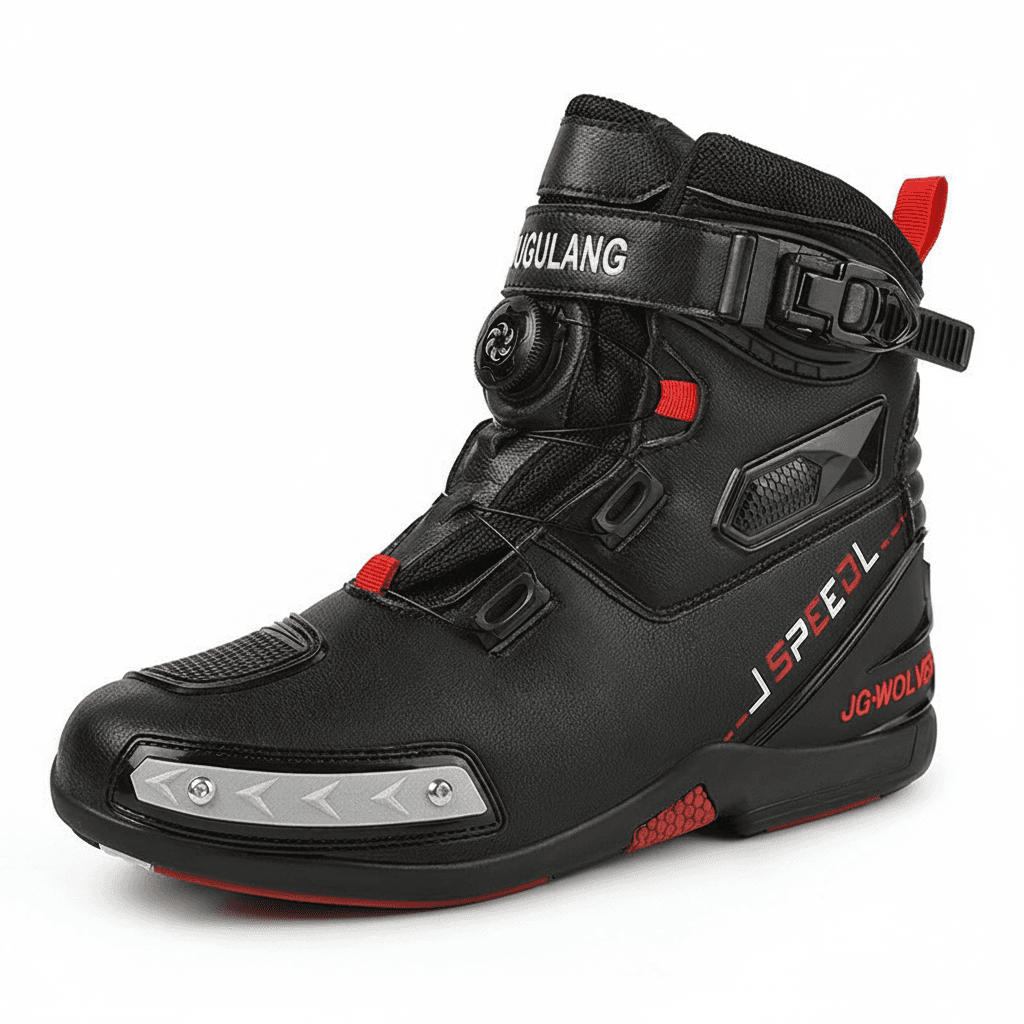 Men's Safety Wellington Boots | Waterproof Motorbike Riding | TPU Anti-Collision