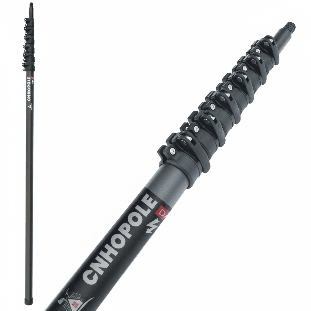 Long Reach Window Cleaning Kit, fully assembled.