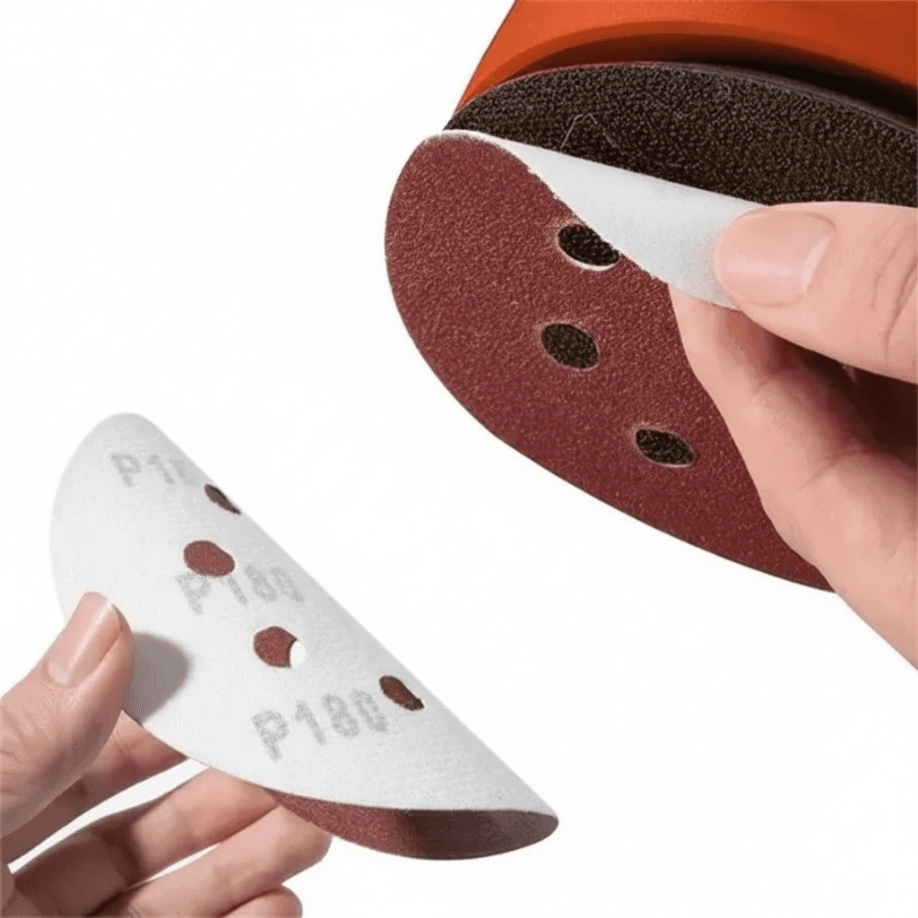 Disc Sander Pads | 125mm 8-Hole | Wide 40-3000 Grit Assortment