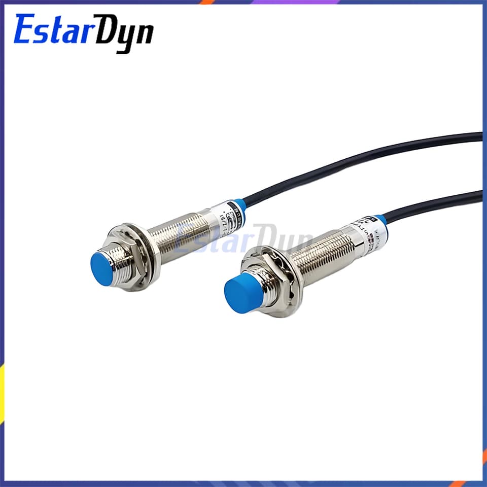 LJ12A3-4-Z/BX inductive proximity sensor, NPN NO DC 6-36V, 4mm detection for CNC applications.