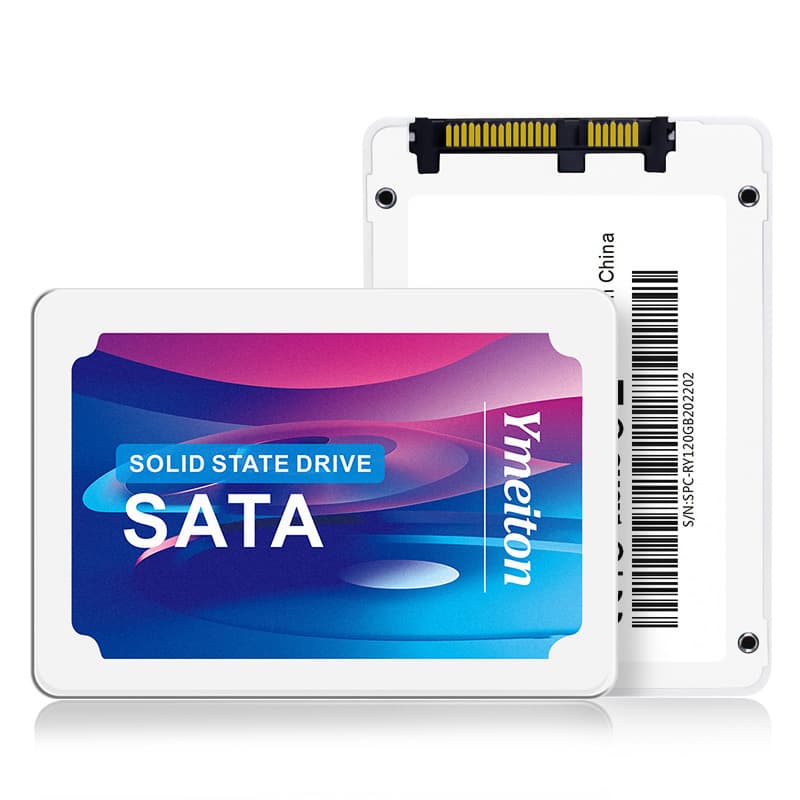 Ymeiton 2.5 inch SSD SATA3 internal solid-state drive in various capacities from 64GB to 512GB for computers.