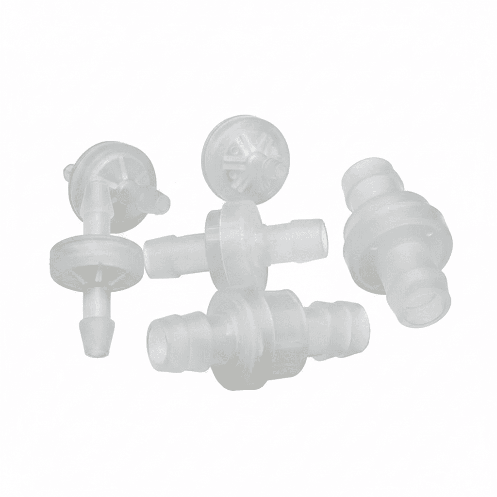 Valve Commode | Inline Non-Return Check Valve | 4mm 6mm 8mm Plastic - Image 1