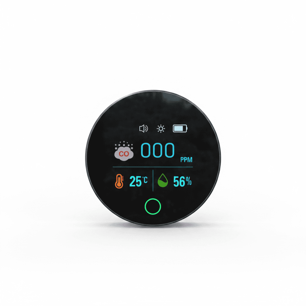 K5S Portable Carbon Monoxide Detector.