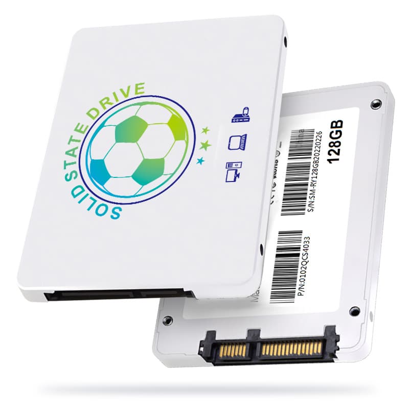 Multiple 2.5 inch ssd drives in various capacities (120GB-512GB) for laptops and desktop PCs.