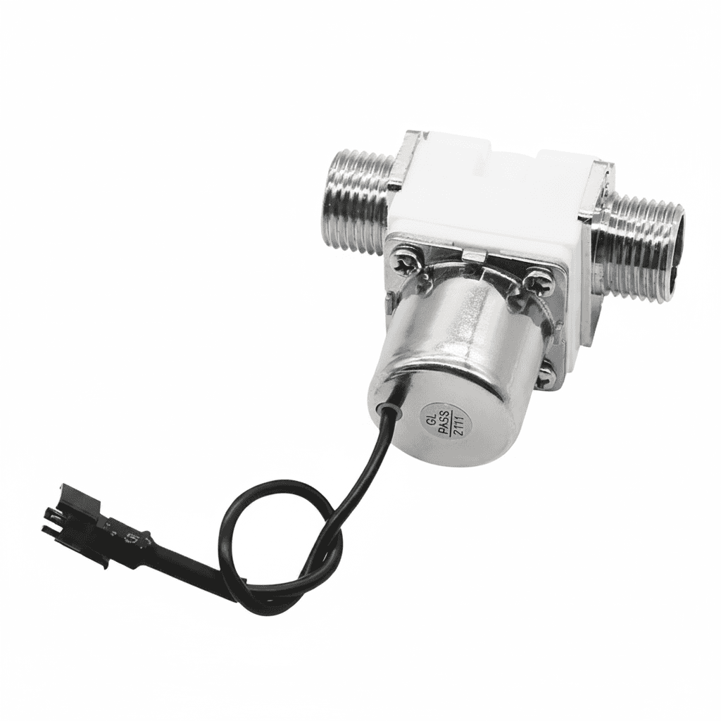 4.5V DC Latching Solenoid Float Valve, a compact device.