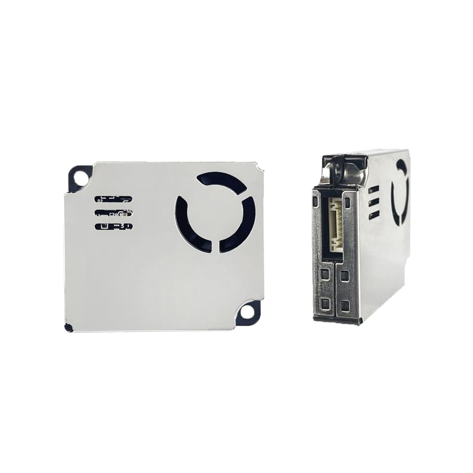 D9 PM2.5 laser dust particle gas sensor module for indoor air quality detection in purifiers.