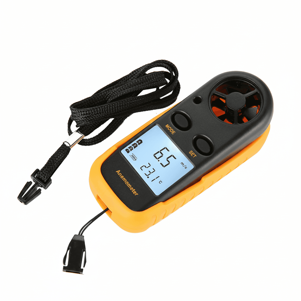 Digital Pocket Anemometer.