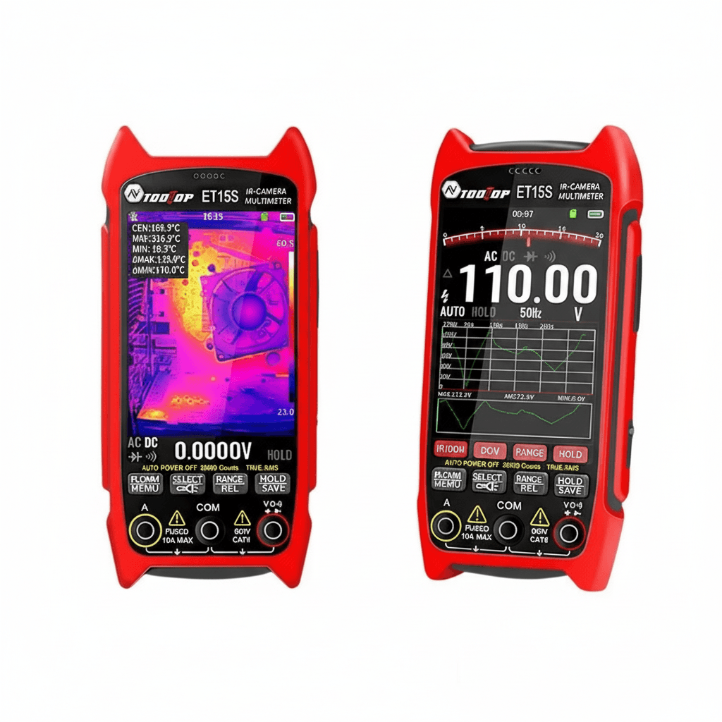 ET15S Industrial Thermal Camera | 256x192 Macro Lens Multimeter | PCB Handheld