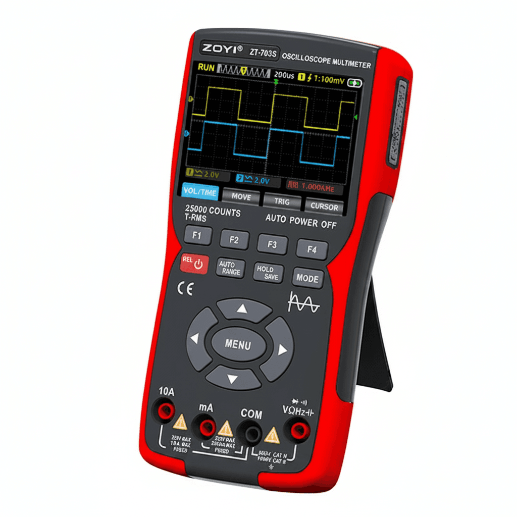 ZT-703S Multimeter Oscilloscope | 50MHz Dual Channel | Signal Generator