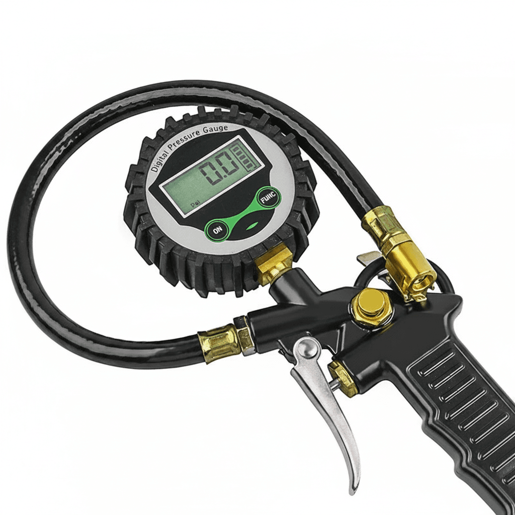 Car Tire Pressure Inflator, a compact device for tyre maintenance.