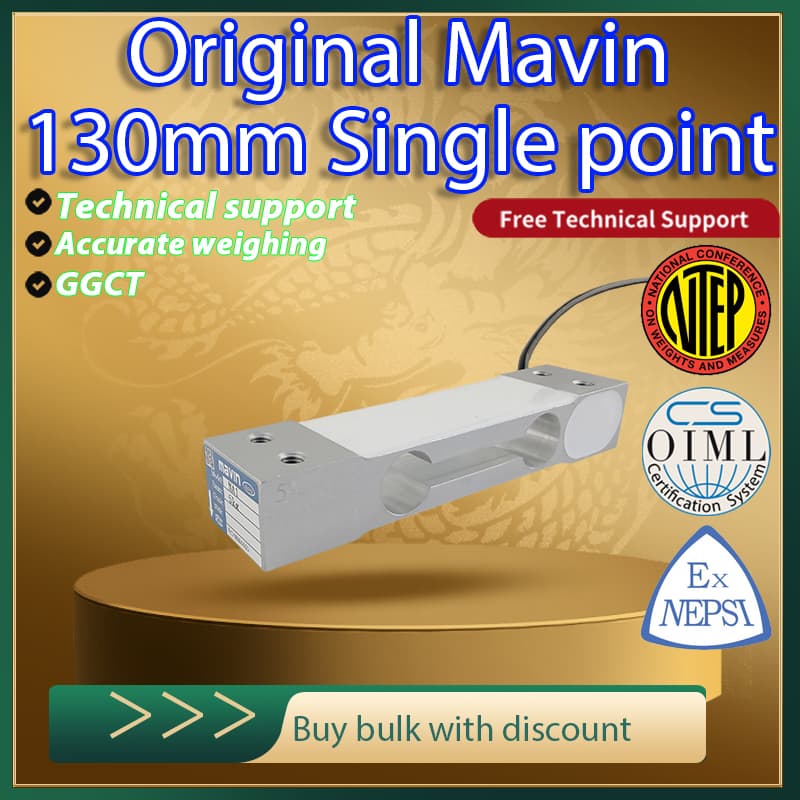 The MAVIN ZZPH1 high precision single point load cell, an aluminum alloy weight sensor for platform scales.